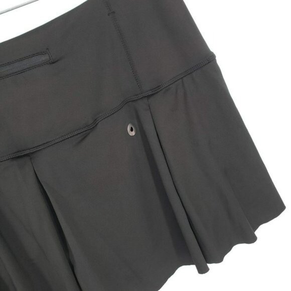 Athletic Skort Unbranded Black 12 Stretch Shorts Skirt Tennis Running Athleisure - Picture 9 of 11